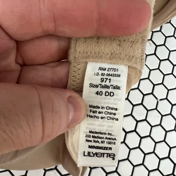 NWT lilyette underwire bra size 40DD - Picture 4 of 4